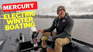 Mercury Avatar 7.5 E Electric Motor Review: Winter Boating Made Effortless!