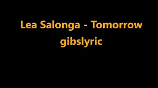 Lea Salonga - Tomorrow Lyrics (1997)