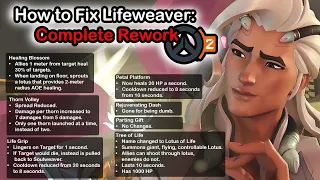 How to Fix Lifeweaver: COMPLETE REWORK Overwatch 2