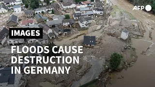 Homes and bridges destroyed after fatal floods sweep Germany | AFP