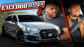 COLLECTING A £113,000 ABT AUDI RS4!! **FIRST DRIVE**