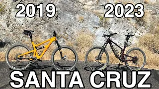 Comparing a 2019 Santa Cruz Hightower VS. a 2023 Hightower