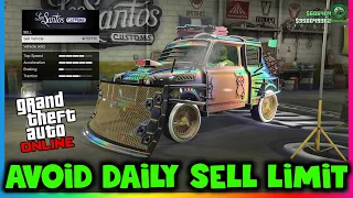 How To Avoid The Daily Sell Limit GTA Online Help Guide