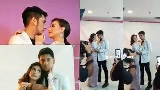 INILAH    !!!  TUJUH POSE GIORGINO ABRAHAM & IRISH BELLA SAAT SESI PEMOTRETAN