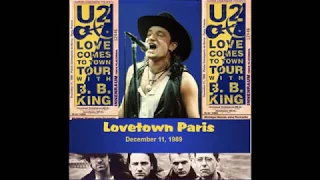 U2 - Lovetown Tour Paris 11/12/89