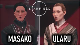 Siding with Ularu Vs Masako (Ryujin Industries Questline) | Starfield