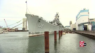 The USS Salem is a ship with a haunting history