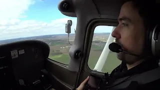 Flying: 2024-04-21: PIC XC CNC3 CYTZ (no stop) with Sean G. at Brampton Flight Centre