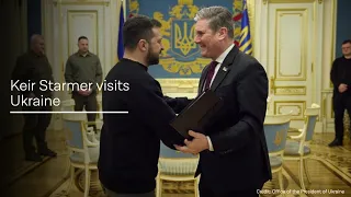 Keir Starmer visits Ukraine