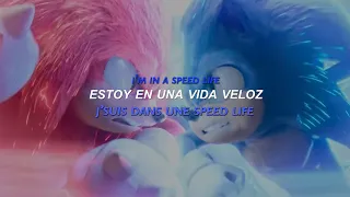 La canción oficial de Sonic Movie 2 -  Speed Life | Stephane Legar | French OST (Sub Español/Lyrics)