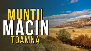 TIMELAPSE cu Muntii Macin 🇷🇴 Toamna 2021 - #turist in #romania