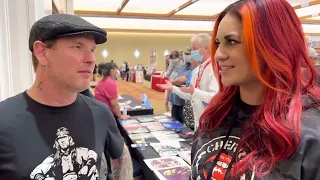 Corey Taylor and wife Alicia vs tgb 1.15.22 Abq Comic Con, Convention Center, Albuquerque, NM, USA