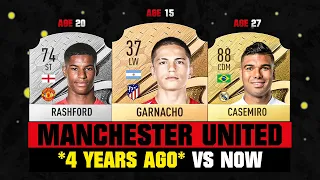 MANCHESTER UNITED Players 4 YEARS AGO! *2019 vs 2023* 🤯😱 ft. Antony, Rashford, Casemiro…