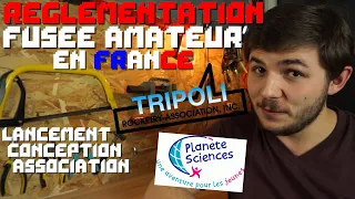 LEGISLATION,CONCEPTION ET LANCEMENT DE FUSEE AMATEUR EN FRANCE