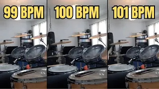 1 bpm difference...