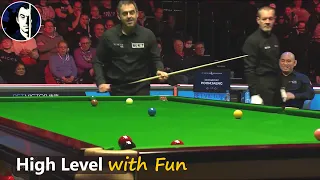 Ronnie O'Sullivan and Dechawat Poomjaeng play together like old friends | 2022 English Open R2