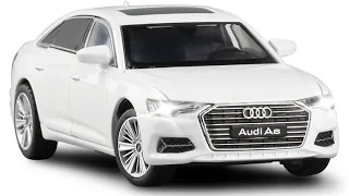 1:24 Scale AUDI A8 Diecast Model Alloy car unboxing| Diecast Model Audi A8 car with light and sound 