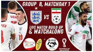 2022 FIFA World Cup | Group B Matchday 1 | England Vs Iran | Live Watchalong | #ENGIRN #ThreeLions