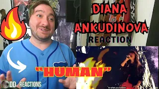 DIANA ANKUDINOVA REACTION!! First time hearing "HUMAN"