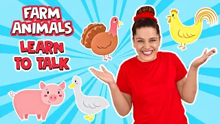 Learn Farm animals | Learn to talk | Play, Toys, Colours and Speech | Old McDonald | Ba Black sheep