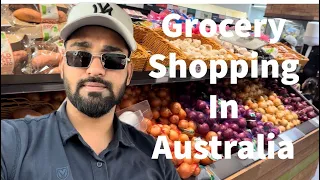 Grocery Shopping in Australia ( Sydney) | International Students | Khan Vlogss |