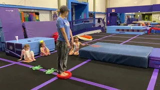 Toddler Gymnastics Vault Circuit