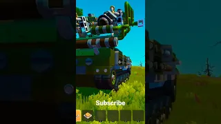 Guided missile shoots down helicopter in Scrap Mechanic #scrapmechanic #shorts