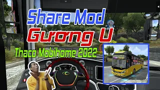 Bus Simulator Indonesia - Share Mod Gương U Cho Thaco Mobihome 2022 Online - Ở Đây Có Nè