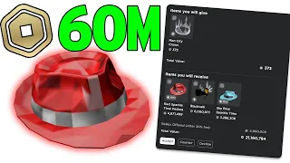 Trade for Red Sparkle Time Fedora