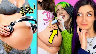 Pregnant Woman Reacts to Rich Pregnant vs Broke Pregnant ...Umm WHAT?!