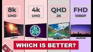 8k vs 4K UHD vs FHD vs 2k QHD vs HD | Best TV to buy