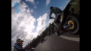 Supermoto IDM S2 Harzring Start und Re-Start Lauf 2 - Onboard #86