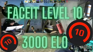 Faceit Level 10 Gameplay 3000 ELO On Inferno 2022