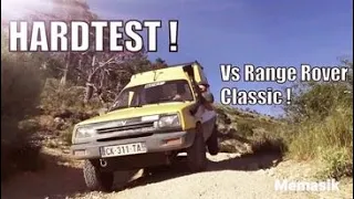 Test offroad énervé Renault Express - On essaie de suivre un Range Rover Classic dans la pampa ! 😅