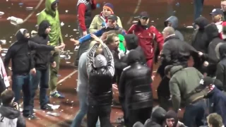 Побоище фанатов Спартака с Омон Spartak fans riot