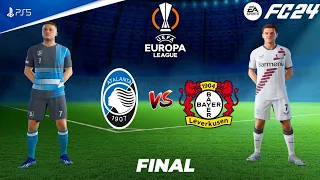 FC 24 - Atalanta vs Bayer Leverkusen | UEFA Europa League Final 2024 Full Match | PS5™ [4K60]