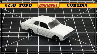 Matchbox #25D Ford Cortina MkII - Restoration