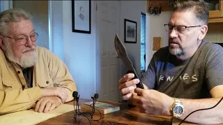 Interview with the original designer of the Tracker survival knife, Robb Russon