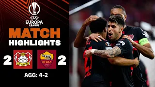 Bayer Leverkusen vs Roma | 2-2 (AGG: 4-2) | Highlights | Europa League 2023-24 | leverkusen vs roma