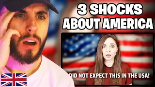 Brit Reacts to 3 Things About the USA that SHOCKED me! | Feli from Germany