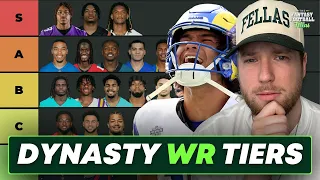 Tier Ranking Fantasy Football's Top 20 Dynasty WRs