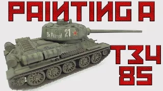 Painting Rubicon T-34/85 (Group Build)