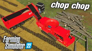 CHOP CHOP!! | Court Farm | Farming Simulator 22 - Ep36