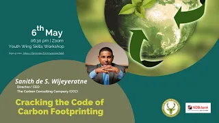 Cracking the Code of Carbon Footprinting with Sanith de S. Wijeyeratne