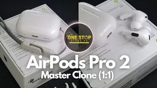 Apple Airpods Pro 2 Unboxing & Review | Airpods Pro 2 Clone | Best Clone Ever | Onestopstore