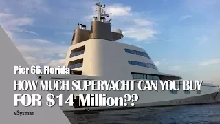 How much SuperYacht can you buy for $14 MILLION?