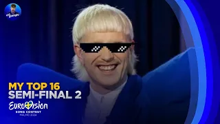 Eurovision 2024: Semi-final 2 - My Top 16