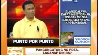 Punto por Punto: Pangongotong ng PDEA, laganap din ba?