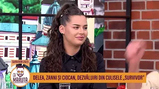 Delea, Zani și Ciocan, dezvăluiri din culisele "Survivor"