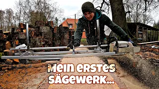 Lohnt sich die Anschaffung... Ich sage ja... Mein erstes Kettensägewerk...